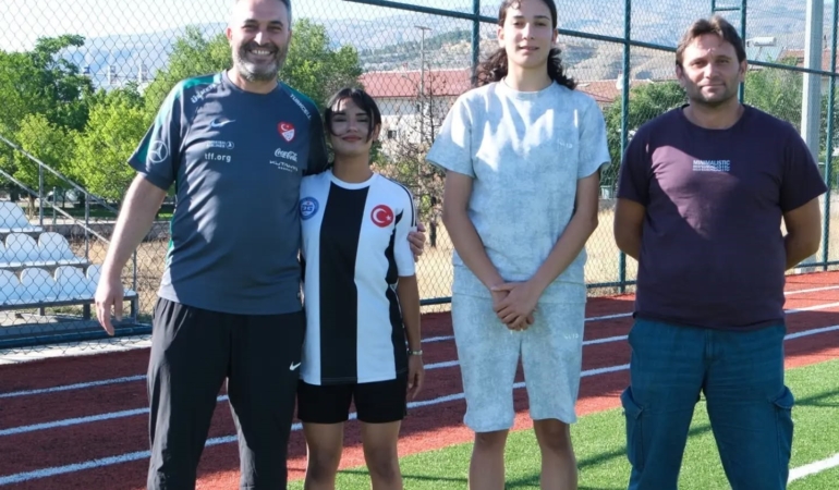 Erzincanlı sporcular U-17 Kız Milli Takımı kampına davet edildi