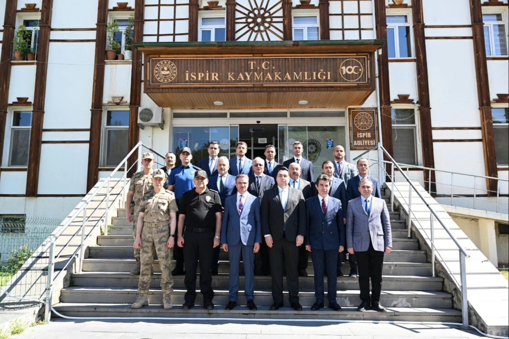 Erzurum Valisi Aydın Baruş İspir'de Yatırımları İnceledi