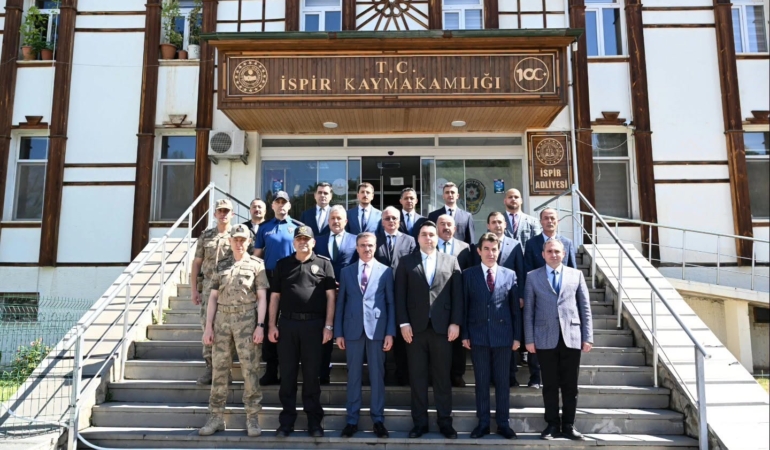 Erzurum Valisi Aydın Baruş İspir'de Yatırımları İnceledi