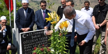 Erzurum'da 15 Temmuz Şehidi Oğuzhan Yaşar için Mevlid-i Şerif