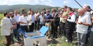 Esençay'da 305 hektar tarım arazisi sulamaya açıldı