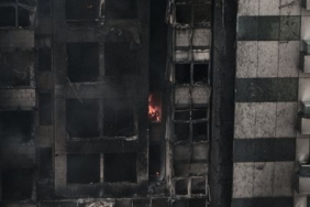 Eskişehir'de apartmanda çıkan yangında 5 kişi dumandan etkilendi