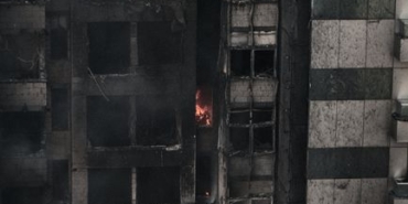 Eskişehir'de apartmanda çıkan yangında 5 kişi dumandan etkilendi
