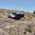 Eskişehir'de hafif ticari araç kazası: 2 yaralı