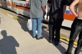 Eskişehir'de tramvay kazasında bir yaya yaralandı