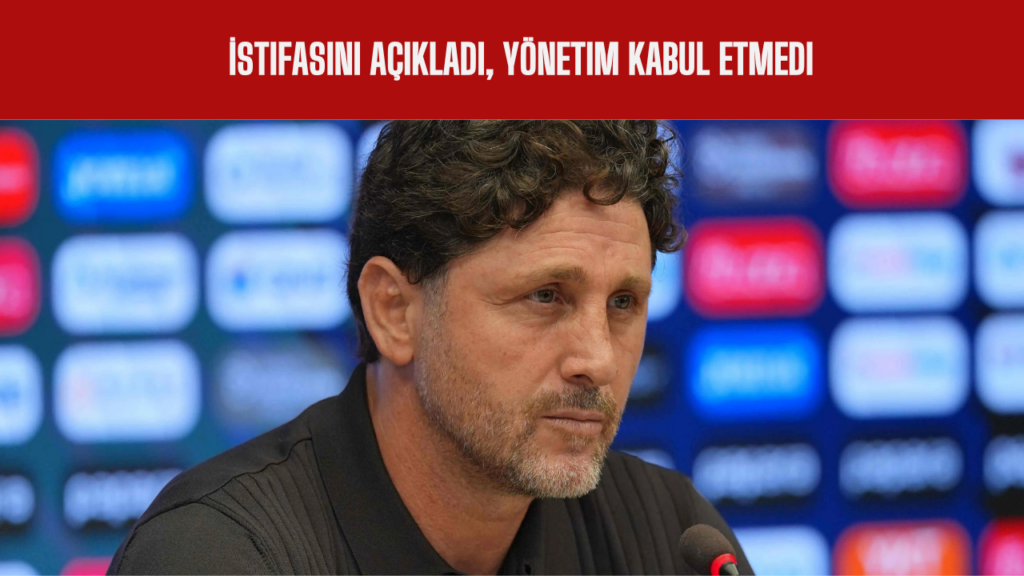 Fatih Tekke İstifasını Açıkladı, Trabzonspor Yönetimi Kabul Etmedi