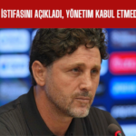 Fatih Tekke İstifasını Açıkladı, Trabzonspor Yönetimi Kabul Etmedi