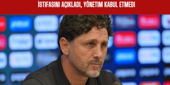 Fatih Tekke İstifasını Açıkladı, Trabzonspor Yönetimi Kabul Etmedi