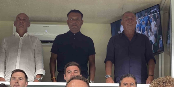 Fatih Terim Muğla derbisini izledi