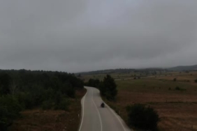 Fransız bisikletli gezgin Tokat'ta misafirperverlikten etkilendi
