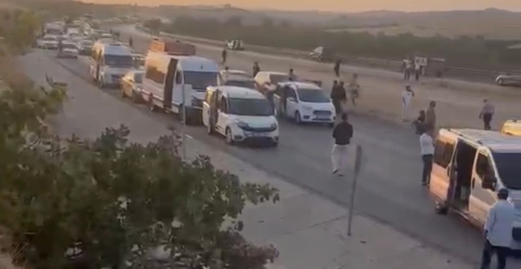 Gaziantep-Nizip yolunda kaza sonrası eylem yapıldı
