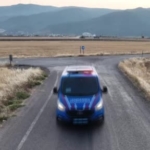 Gaziantep'te jandarma anız yangınlarına karşı dronla devriye yapıyor