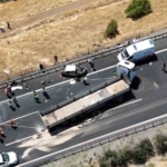 Gaziantep'te zincirleme trafik kazası: 2 ölü, 5 yaralı
