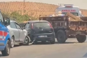 Gaziantep'te zincirleme trafik kazası: 2 yaralı