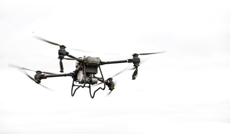 Gaziantep'teki tekstil fabrikasında yangın dron ile görüntülendi
