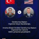 Genelkurmay Başkanı Bayraktaroğlu, ABD'li mevkidaşıyla görüştü