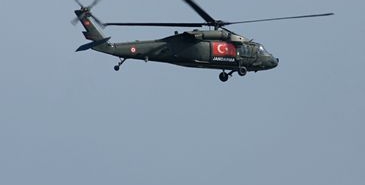 Giresun'da helikopter düştü, Vali bölgeye gitti