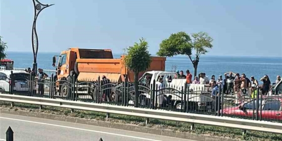 Giresun'da kamyonet kazasında 4 kişi yaralandı