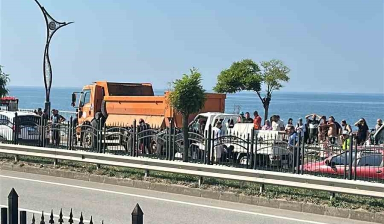 Giresun'da kamyonet kazasında 4 kişi yaralandı