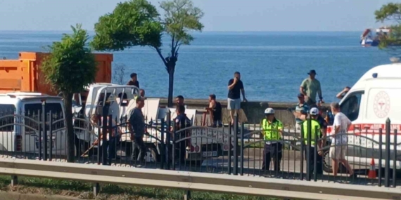 Giresun'da trafik kazasında ağır yaralanan çocuk hayatını kaybetti