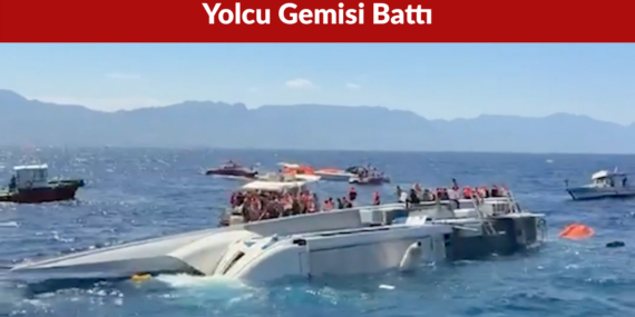 Girne açıklarında seyir halindeki ka