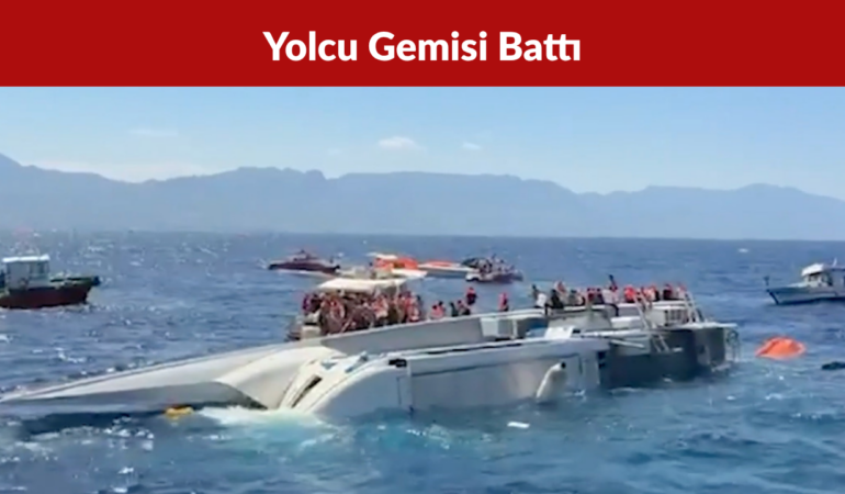 Girne açıklarında seyir halindeki ka