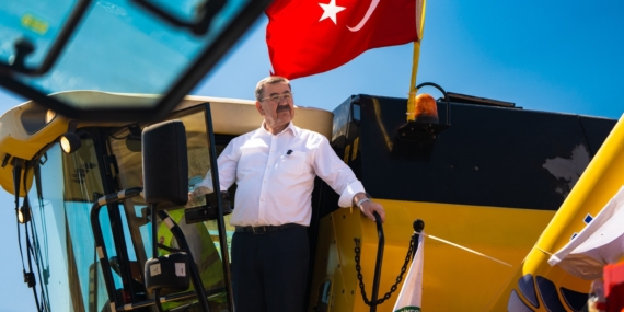 Gölbaşı'nda Karabuğday Hasadı Gerçekleştirildi