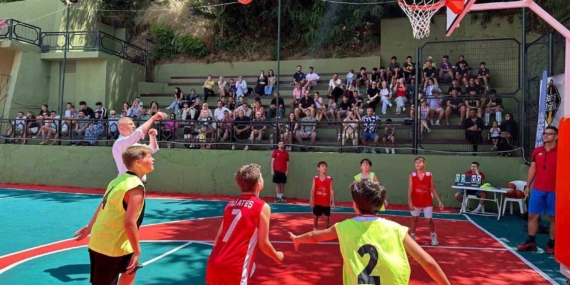 Gölcük'te Sokak Basketbolu Turnuvası başladı