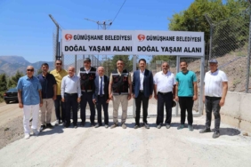 Gümüşhane'de sokak hayvanları için doğal yaşam alanı açıldı