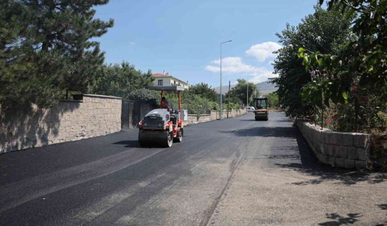 Hacılar'da asfalt çalışmaları tamamlandı