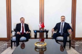 Hakan Fidan, KKTC Başbakanı Ünal Üstel ile Ankara'da bir araya geldi