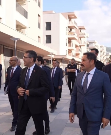 Hatay'daki inşa çalışmaları havadan ve karadan denetlendi