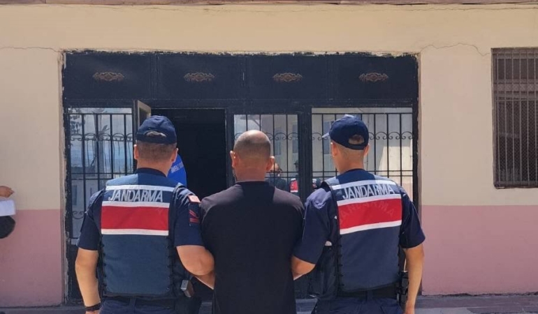 Havza'da 11 yıl 8 ay hapis cezası bulunan kişi yakalandı