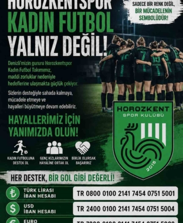 Horozkent Kulübü, lig katılımı için destek arıyor