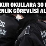 İŞKUR Okullara 30 Bin Güvenlik Görevlisi Alacak