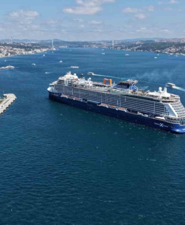 İstanbul Galataport, Celebrity Ascent Kruvaziyer Gemisini Ağırladı