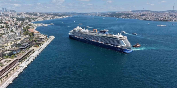 İstanbul Galataport, Celebrity Ascent Kruvaziyer Gemisini Ağırladı