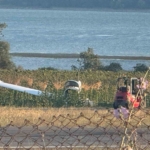 İstanbul'da özel uçuş okuluna ait eğitim uçağı pistten çıktı