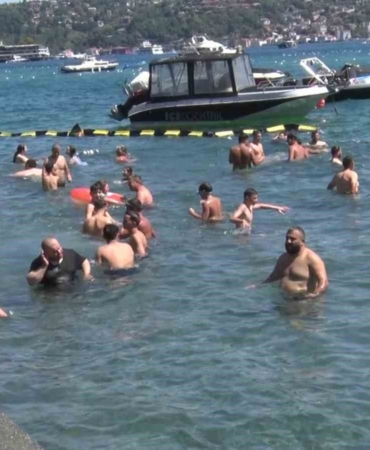 İstanbul'da sıcak hava dalgası, Bebek Sahili'nde yoğunluk oluşturdu