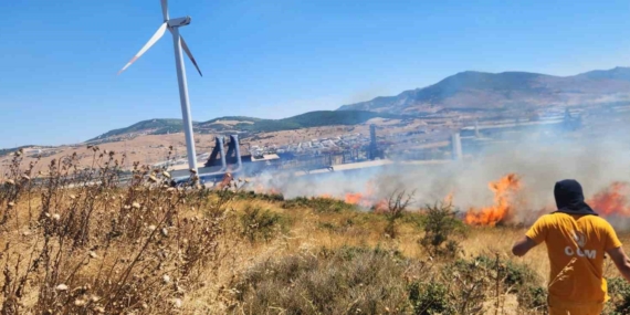 İzmir Aliağa'daki yangın sanayi tesislerine sıçramadan kontrol altına alındı