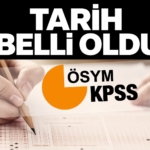 KPSS Ortaöğretim Başvuru Ne Zaman 2026