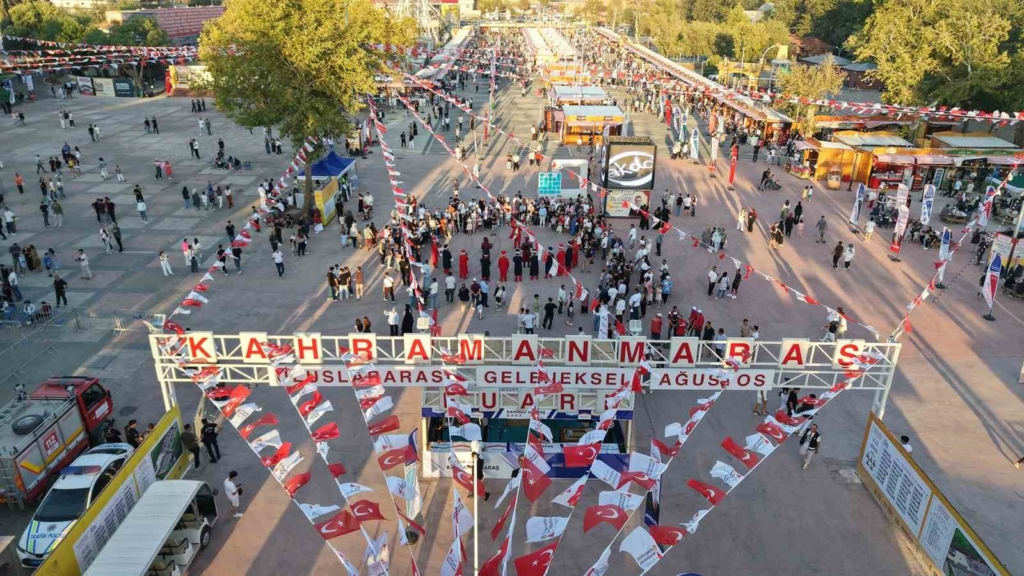 Kahramanmaraş'ta Uluslararası Geleneksel Ağustos Fuarı Başladı