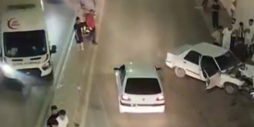 Kahramanmaraş'ta iki otomobil çarpıştı, 4 kişi yaralandı
