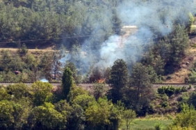 Karabük'te tren raylarında yangın kontrol altına alındı
