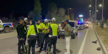 Karaman'da zincirleme trafik kazasında 2 kişi yaralandı
