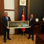 Karatay Belediyesi'nde İçişleri Bakanı Çiftçi'ye Sunum Yapıldı
