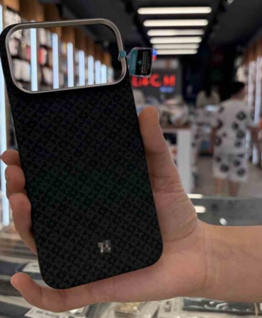 Karbon kevlar kılıf ile cep telefonlarına sıcak hava koruması