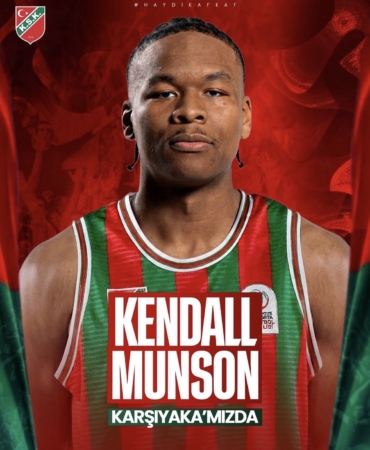 Karşıyaka Basketbol, Kendall Munson ile anlaştı