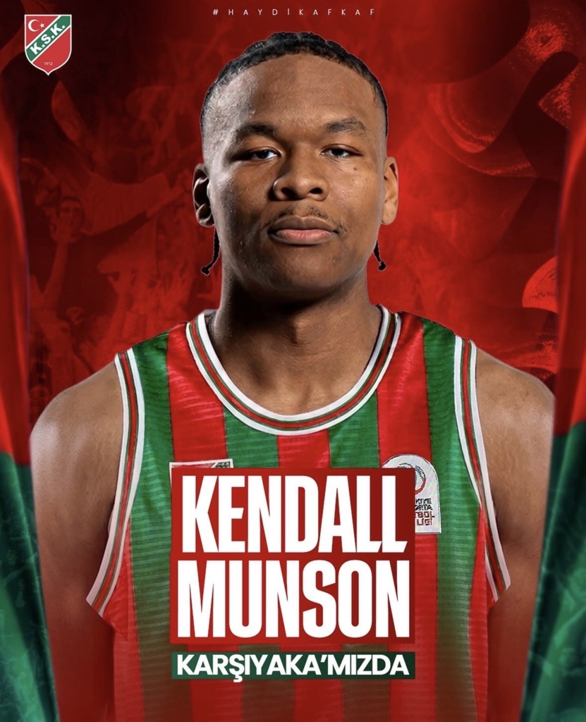 Karşıyaka Basketbol, Kendall Munson ile anlaştı