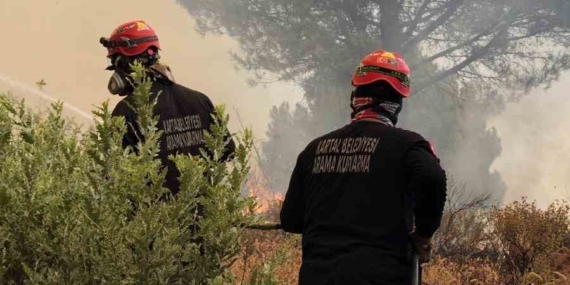 Kartal Belediyesi, Balıkesir'deki Orman Yangınına Destek Gönderdi